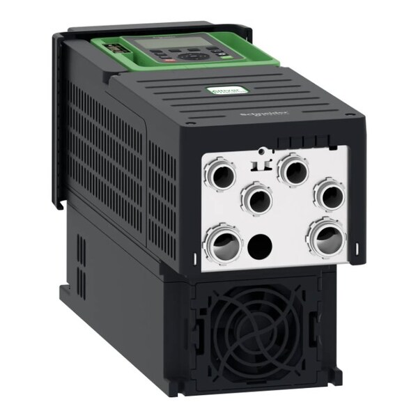 Schneider Electric VARIABLE SPEED DRIVE, 7, 5KW, 400/480V, 3-PHASE, 16 PRESET SPEEDS, IP21, REPLACEMENT FOR ATV71HU55N4 ATV930U75N4 - main
